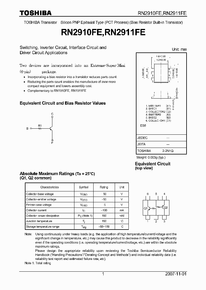 RN2911FE_7780142.PDF Datasheet