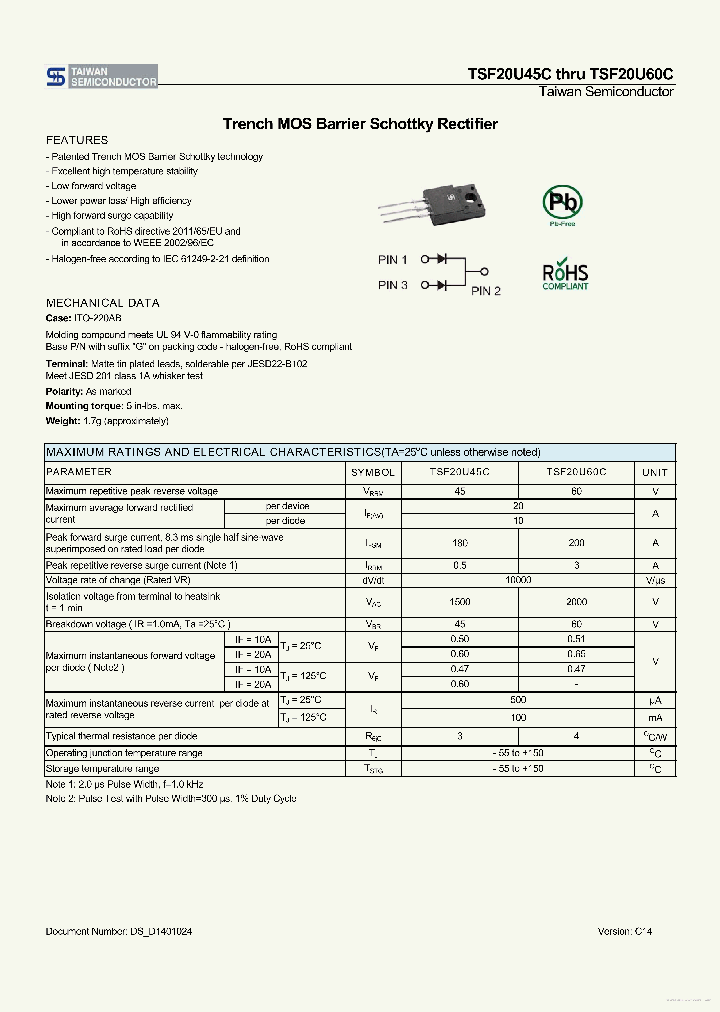 TSF20U60C_7757044.PDF Datasheet