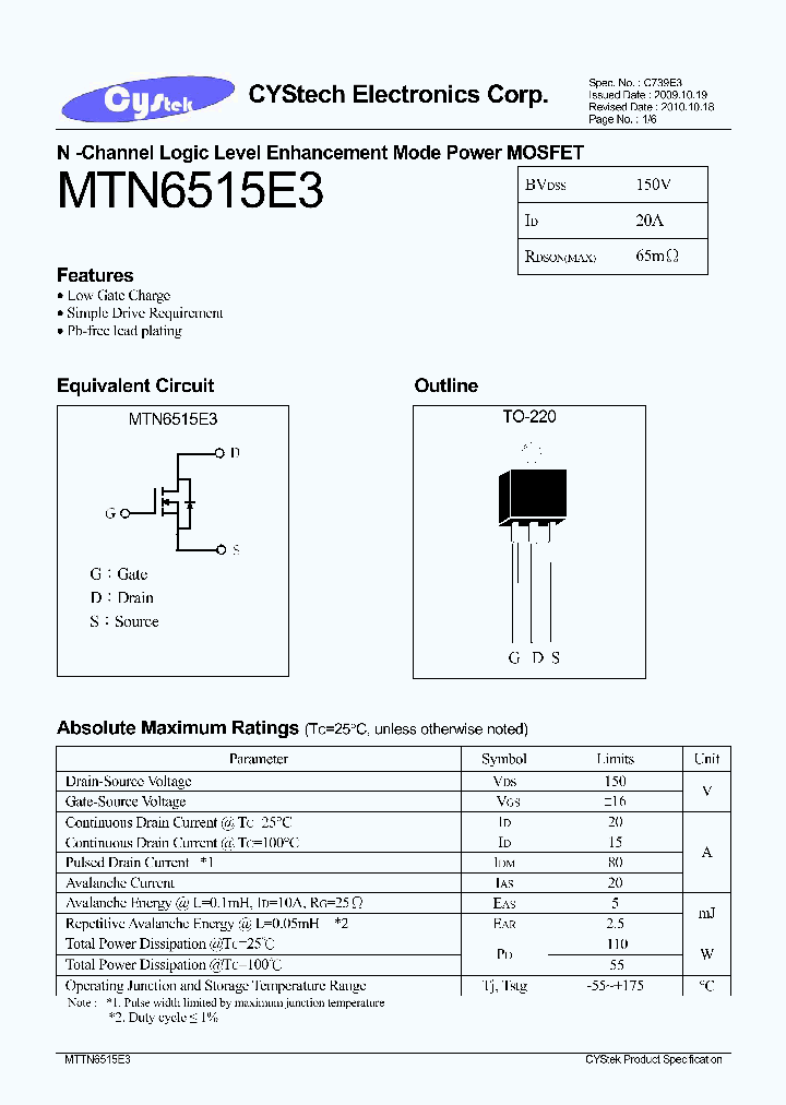 MTN6515E3_7841913.PDF Datasheet