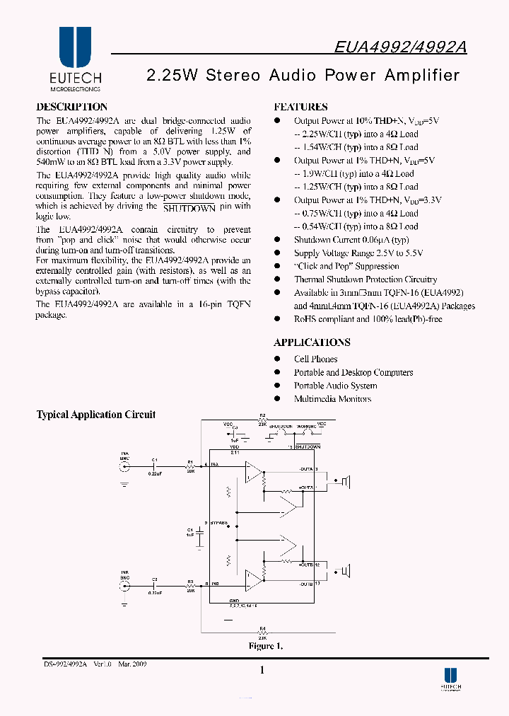 EUA4992A_7764789.PDF Datasheet