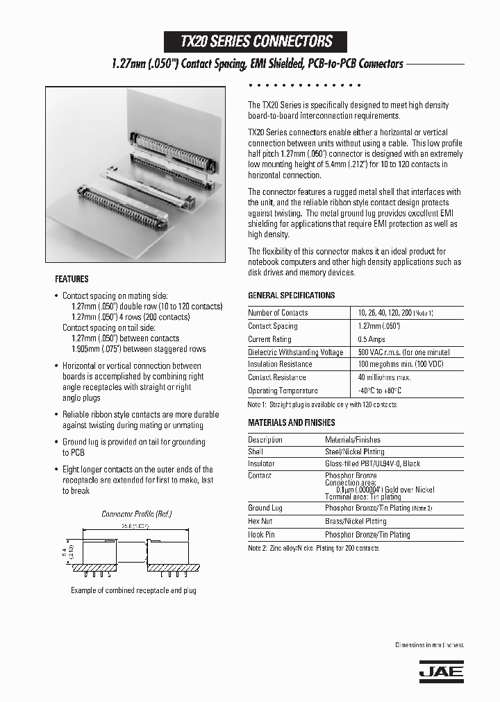 TX20-10B-D2LT1-A1_7793658.PDF Datasheet