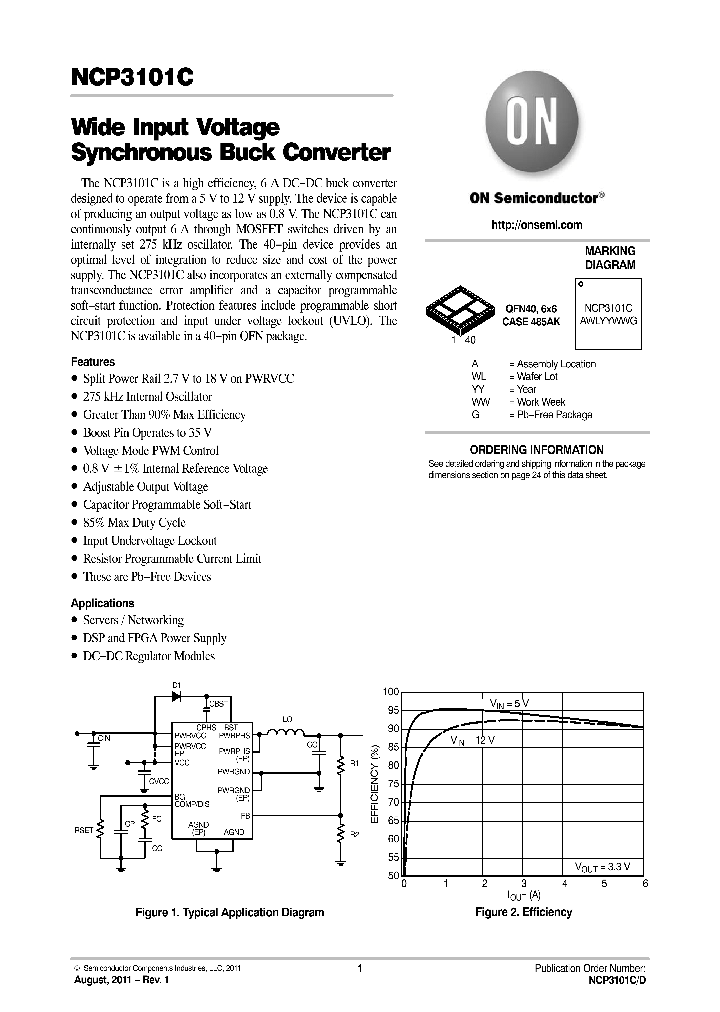 NCP3101BMNTXG_7858317.PDF Datasheet