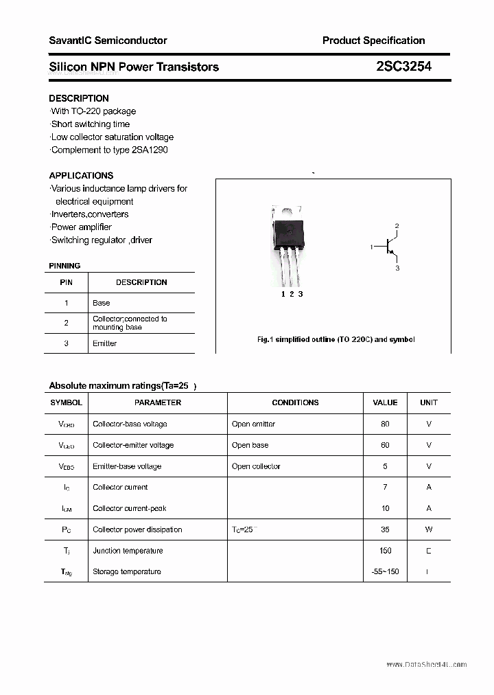 2SC3254_7770060.PDF Datasheet