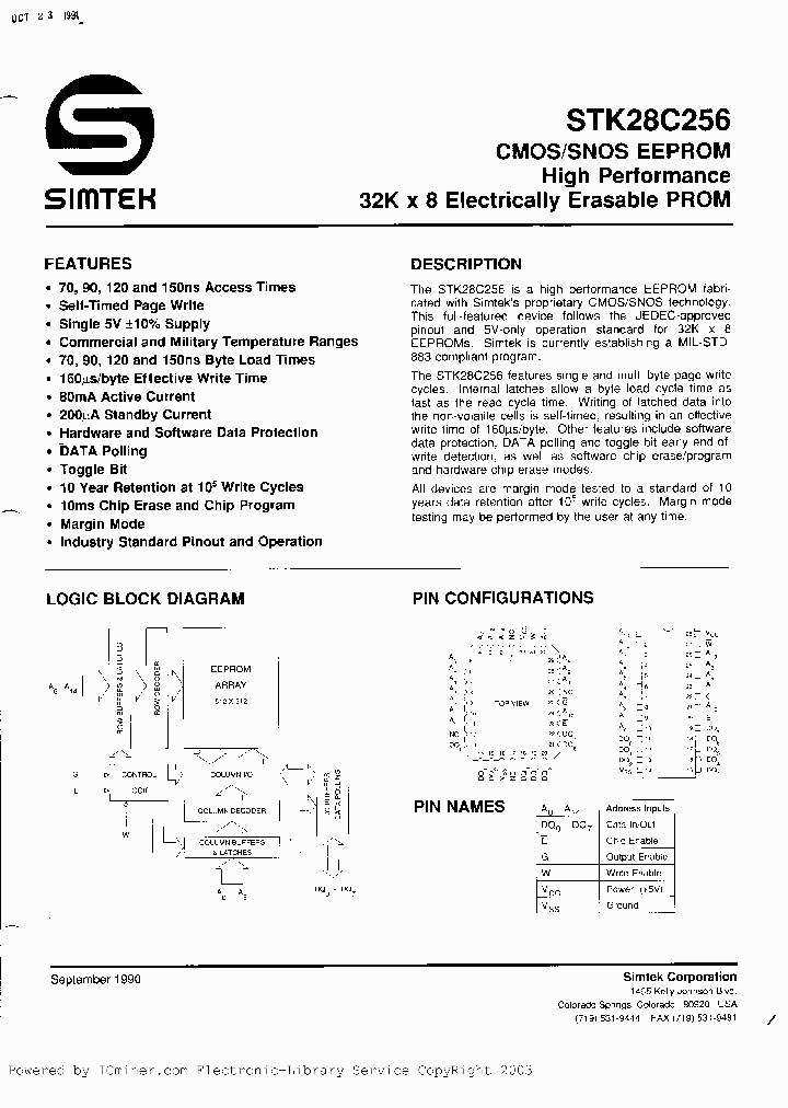 STK28C256C12M_7834775.PDF Datasheet