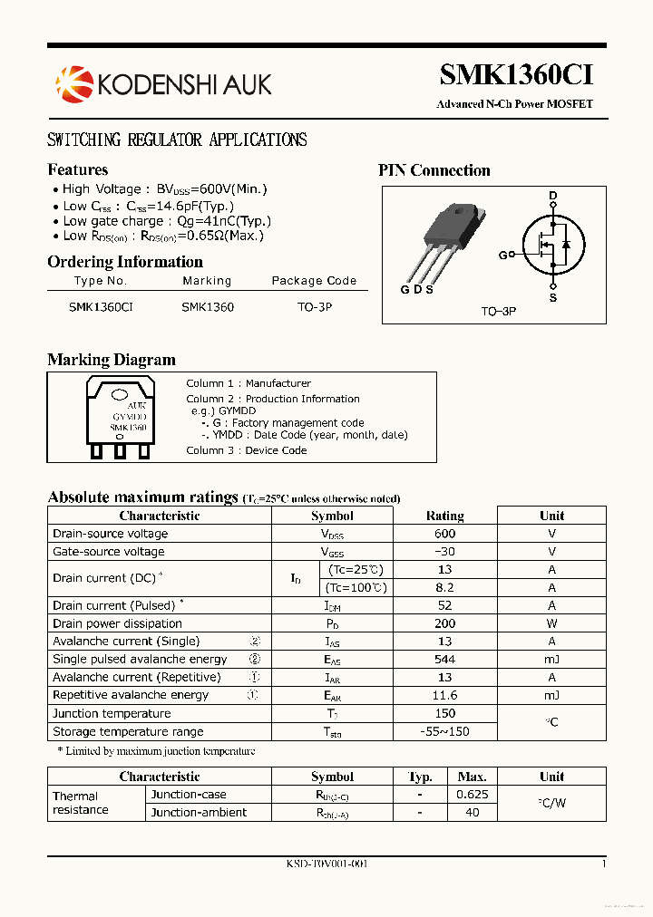 SMK1360CI_7772690.PDF Datasheet