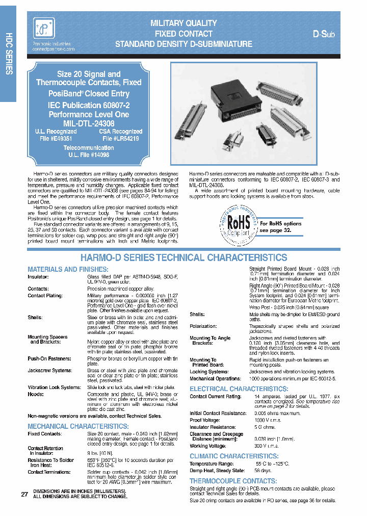 HDC37M42B300CAA-14_7835620.PDF Datasheet