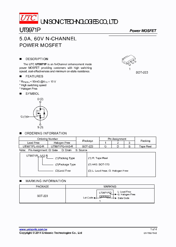 UT9971P_7878402.PDF Datasheet