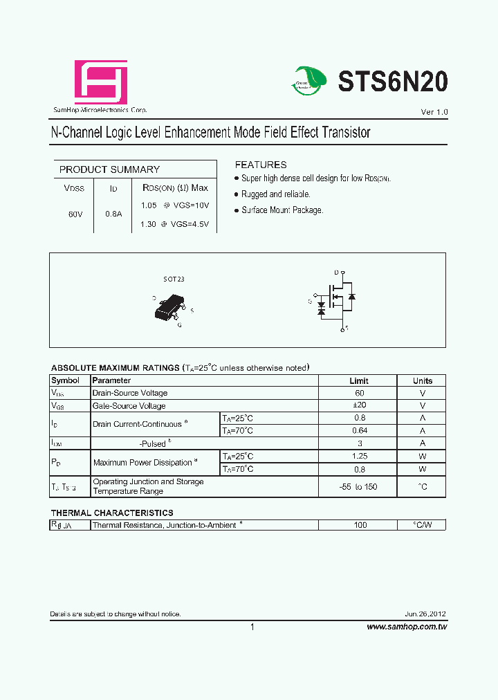 STS6N20_7778610.PDF Datasheet
