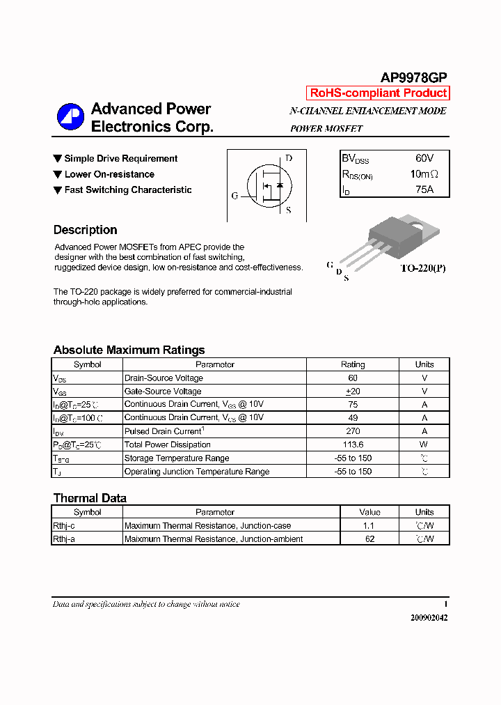 AP9978GP_7883804.PDF Datasheet