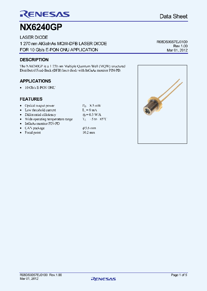 NX6240GP_7884446.PDF Datasheet