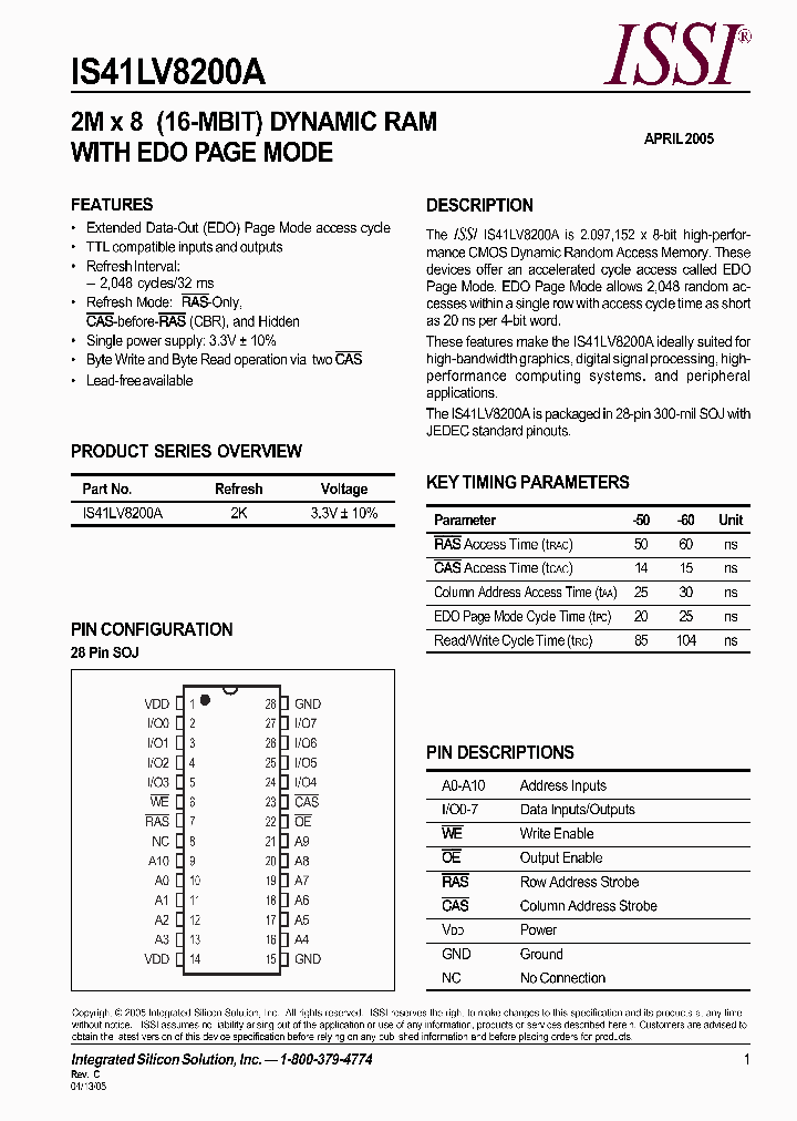 IS41LV8200A-50J_7904027.PDF Datasheet