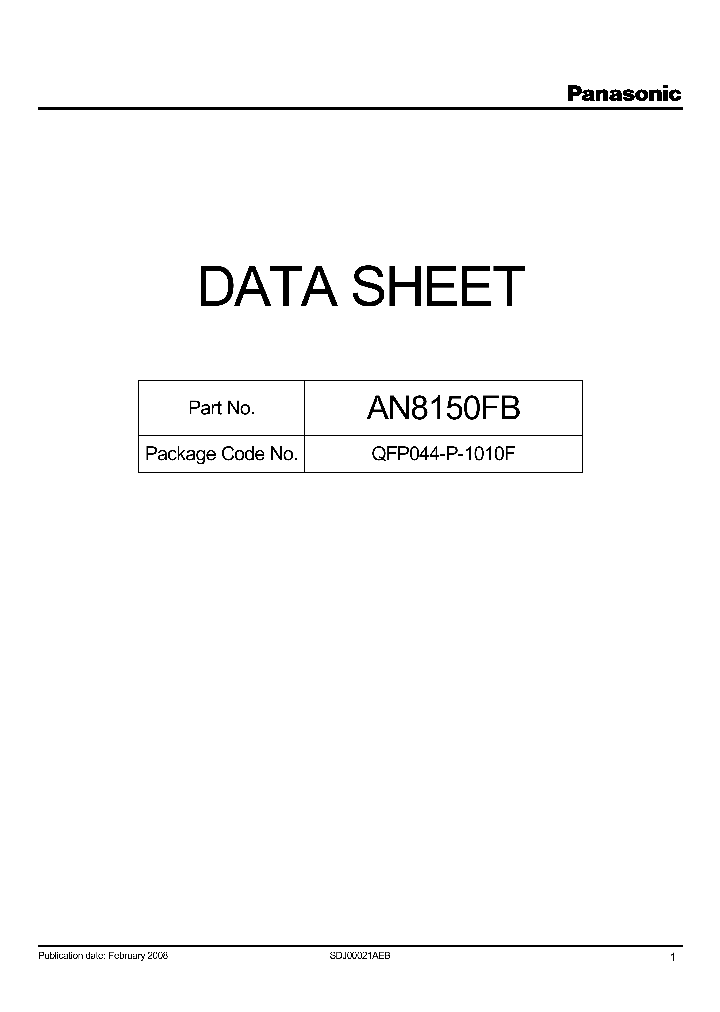 AN8150FB_7923479.PDF Datasheet