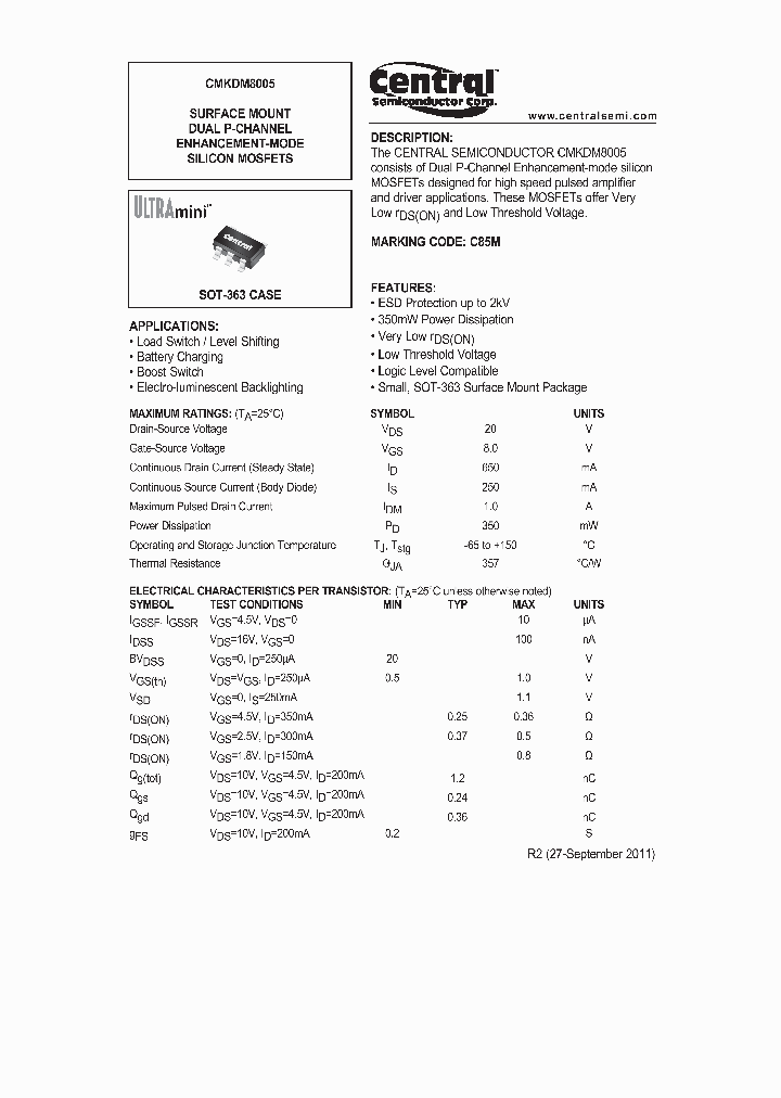 CMKDM8005_7929135.PDF Datasheet