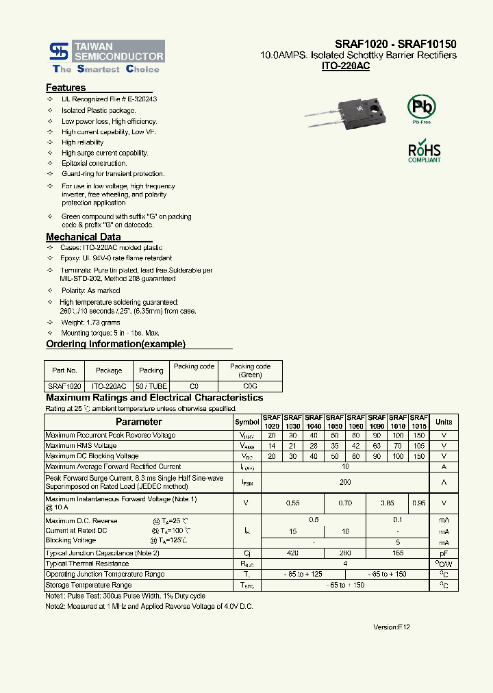 SRAF10150_7931558.PDF Datasheet