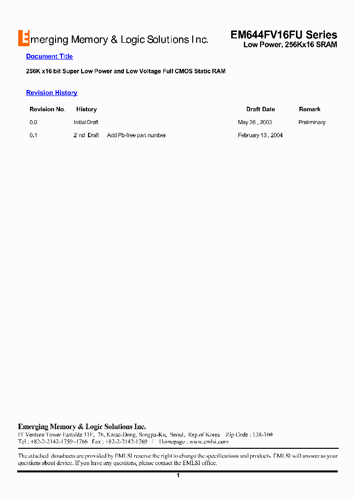 EM644FV16FU_7942424.PDF Datasheet