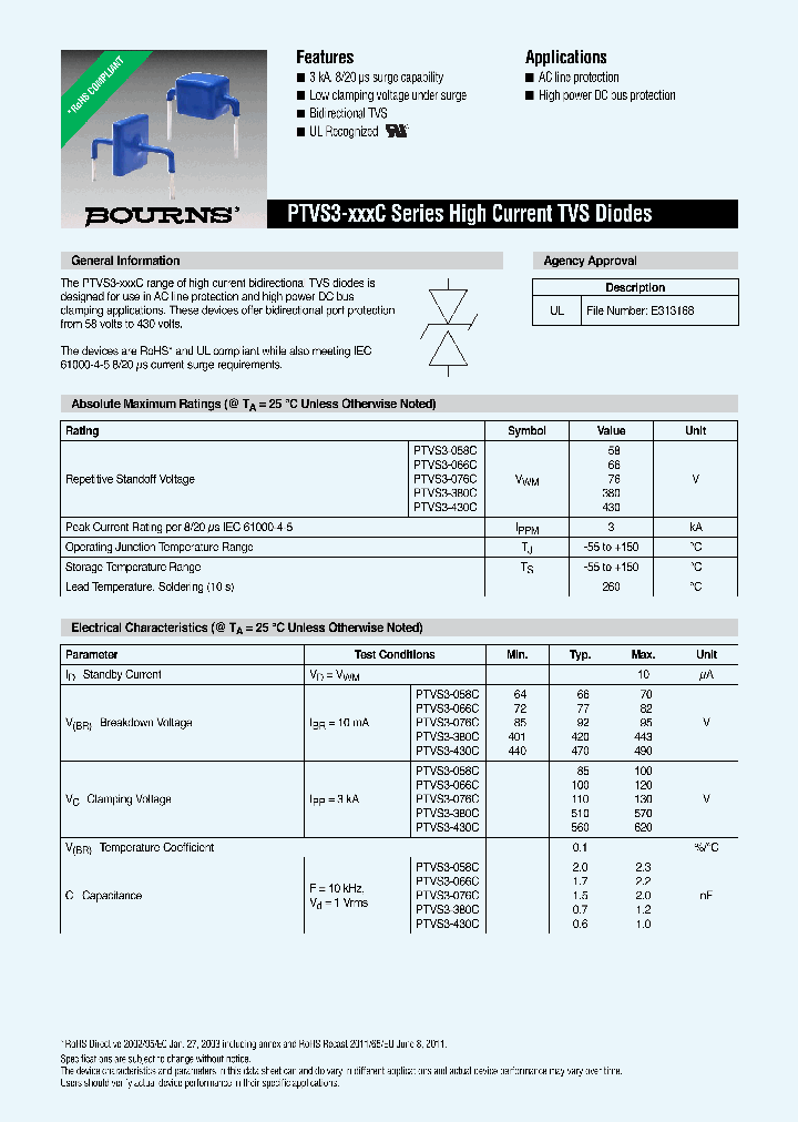 PTVS3-066C_7942944.PDF Datasheet