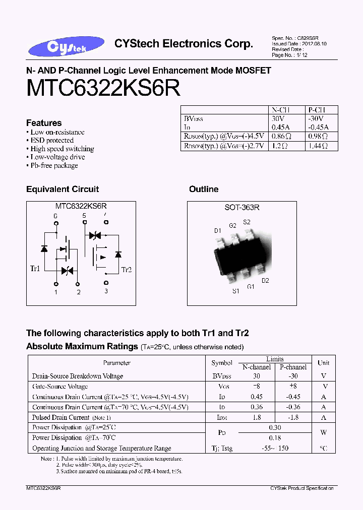 MTC6322KS6R_7943102.PDF Datasheet