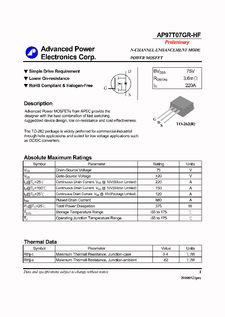 AP97T07GR-HF_7950770.PDF Datasheet