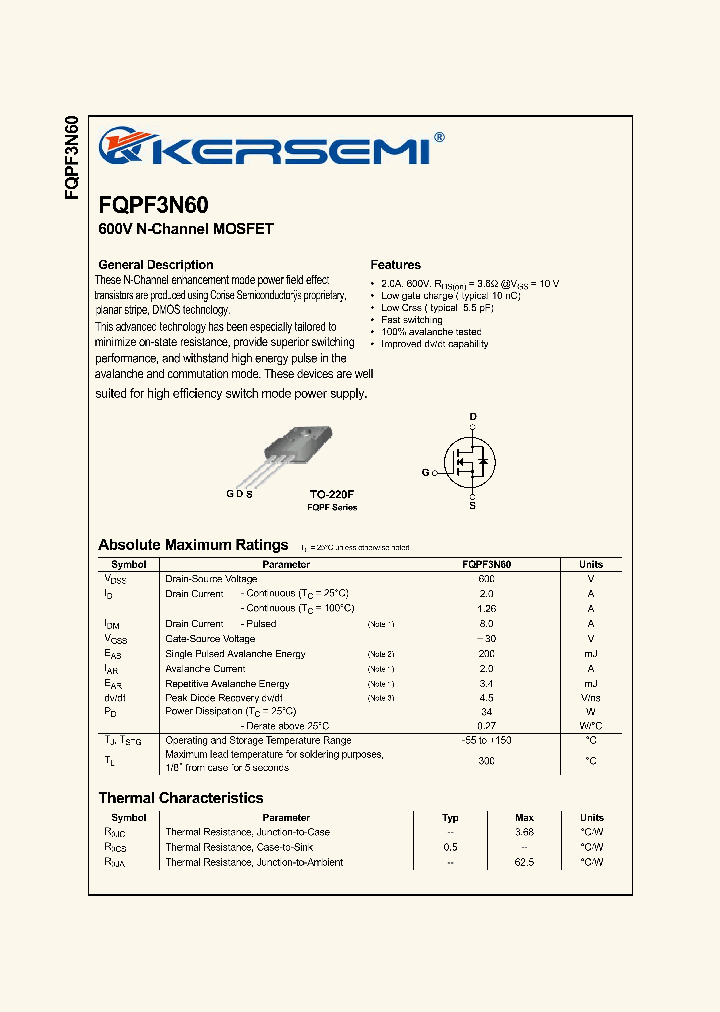 FQPF3N60_7951469.PDF Datasheet