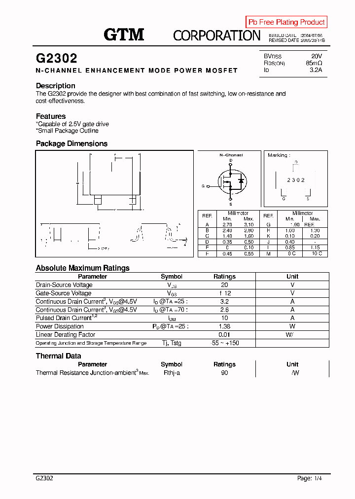 G2302_7960208.PDF Datasheet