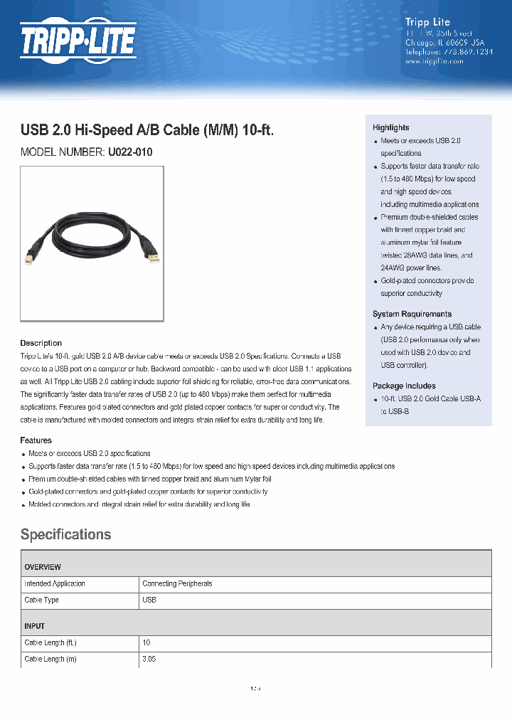 U022-010_7970647.PDF Datasheet