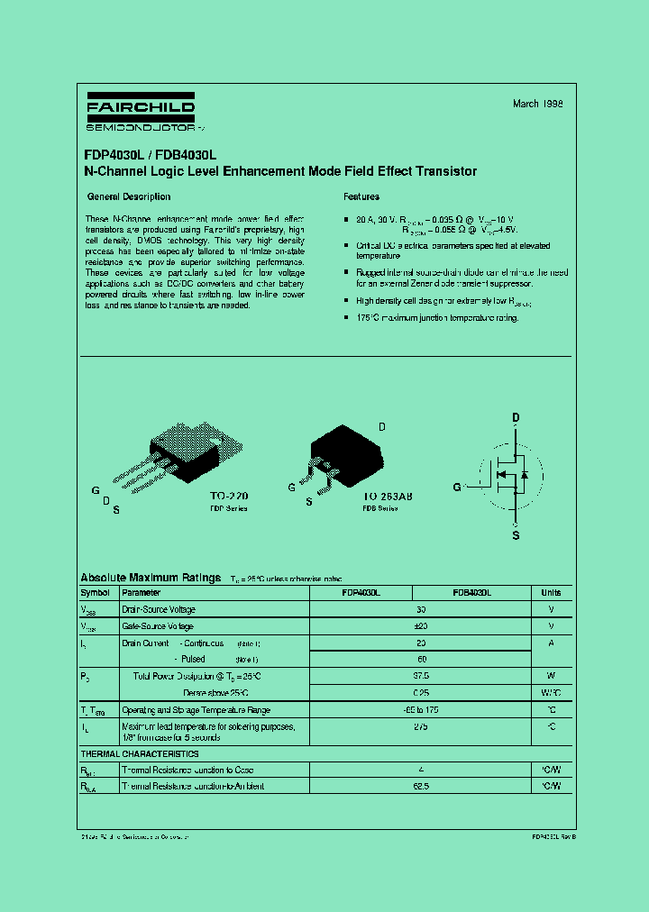 FDB4030LS62Z_7972200.PDF Datasheet