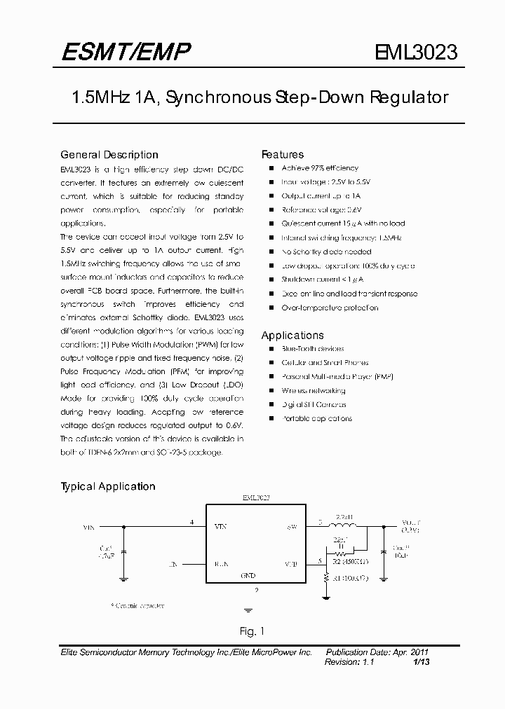 EML3023_7796420.PDF Datasheet