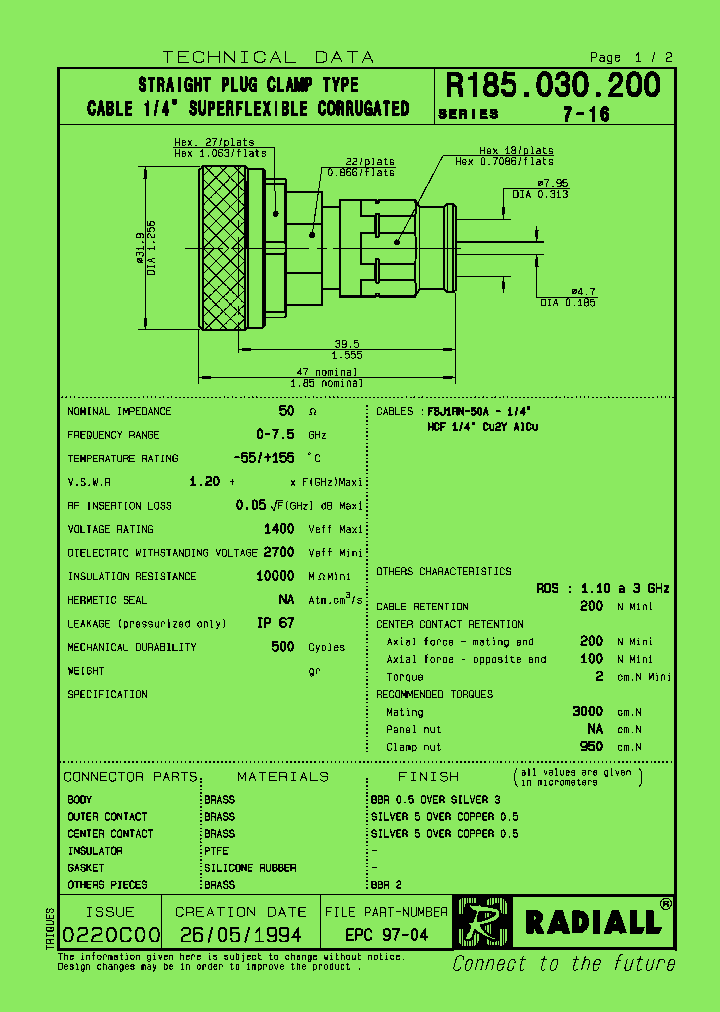 R185030200_7982665.PDF Datasheet
