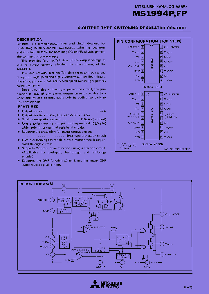 M51994P_7984842.PDF Datasheet