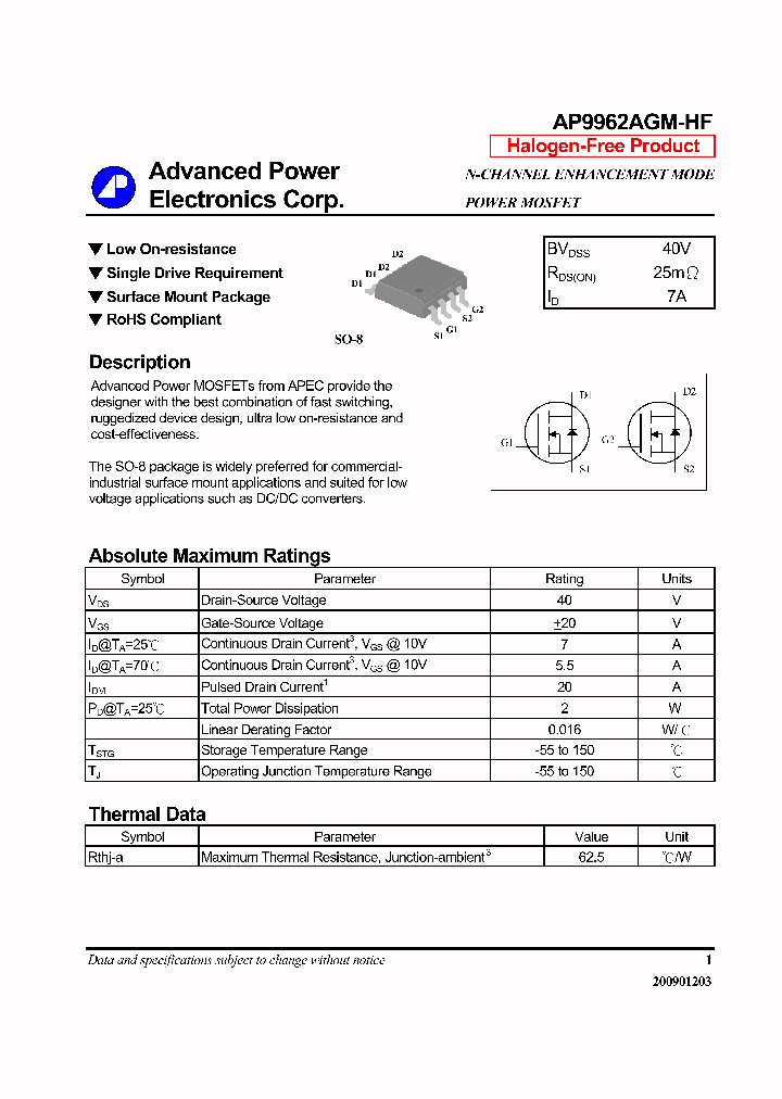 AP9962AGM-HF-14_7999287.PDF Datasheet