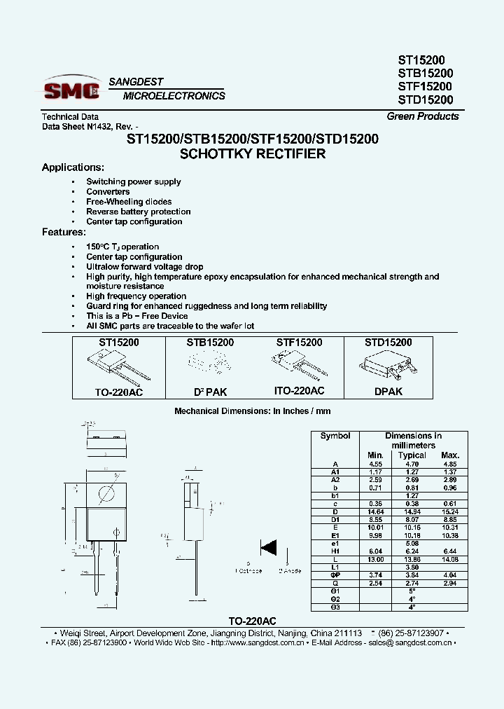 STB15200_8001143.PDF Datasheet