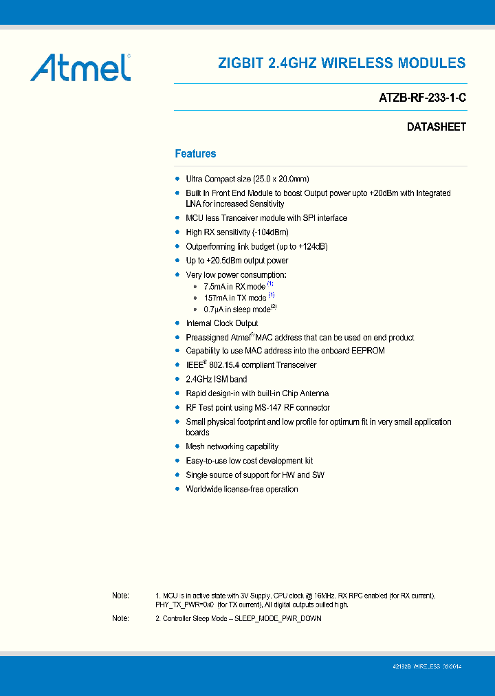 ATZB-RF-233-1-C-14_8001499.PDF Datasheet