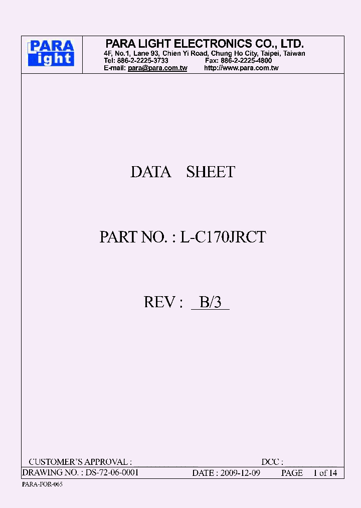 L-C170JRCT_8001642.PDF Datasheet