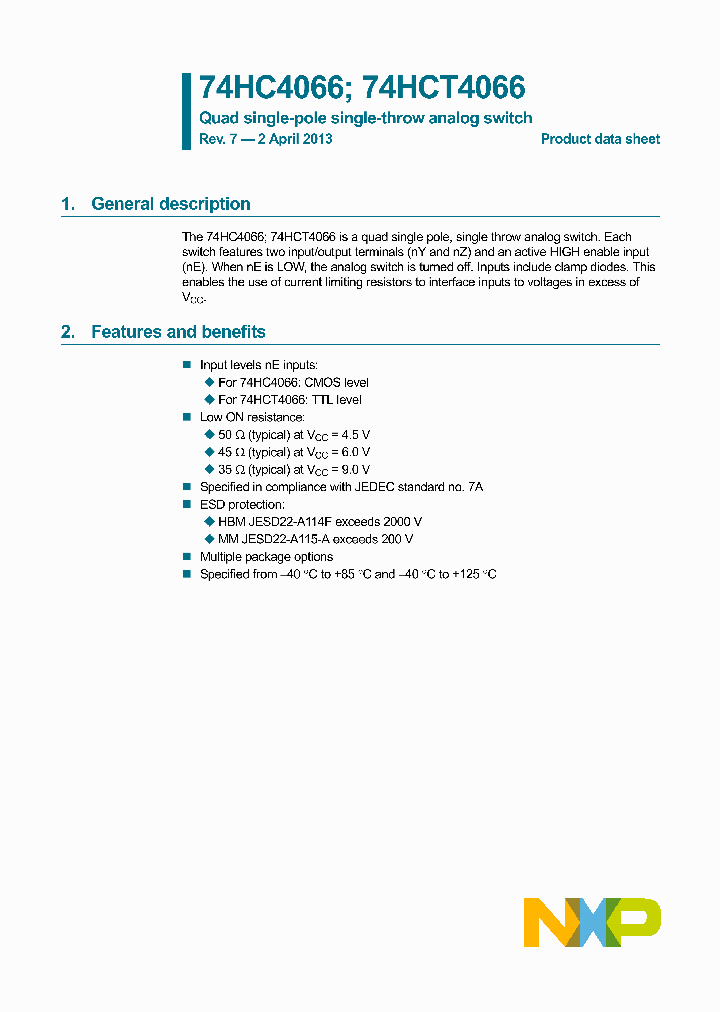 74HC4066BQ_8009629.PDF Datasheet