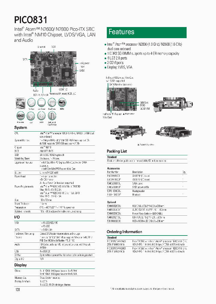 PICO831VGA-N2600_8015874.PDF Datasheet