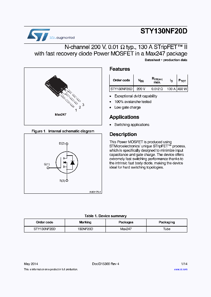 STY130NF20D_8031924.PDF Datasheet