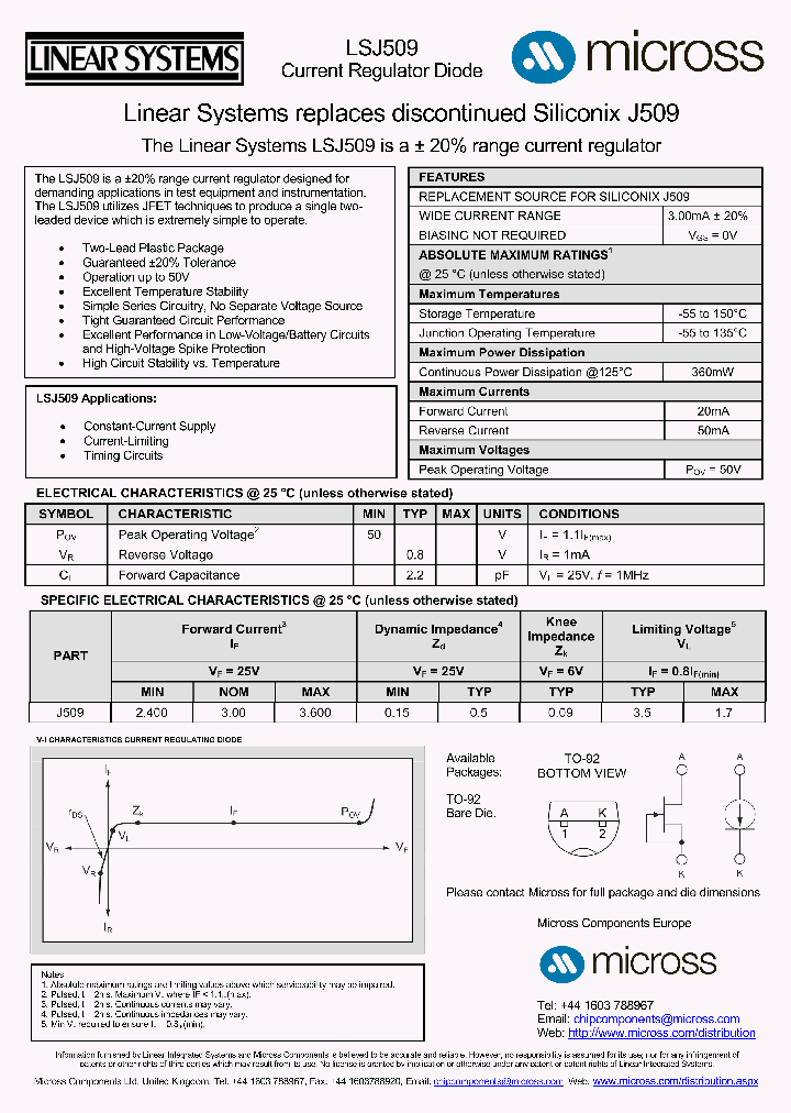 LSJ509-TO-92_8033308.PDF Datasheet