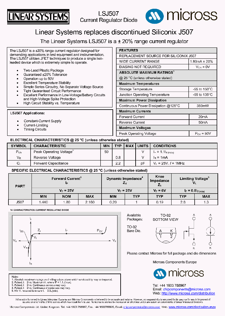 LSJ507-TO-92_8033304.PDF Datasheet