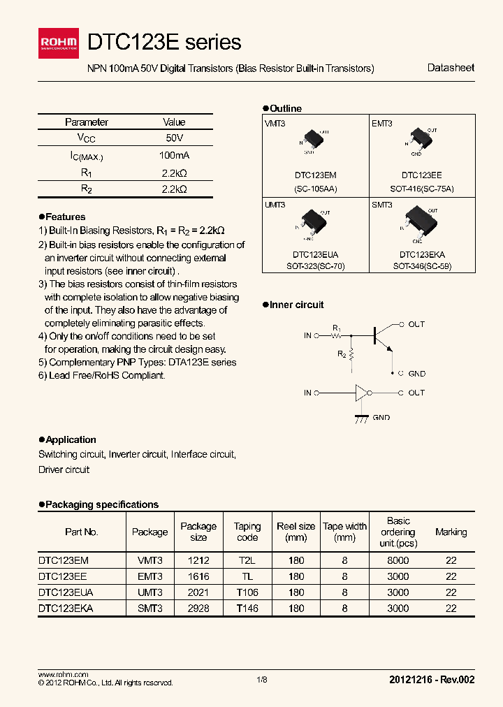 DTC123EKAT146_8034292.PDF Datasheet