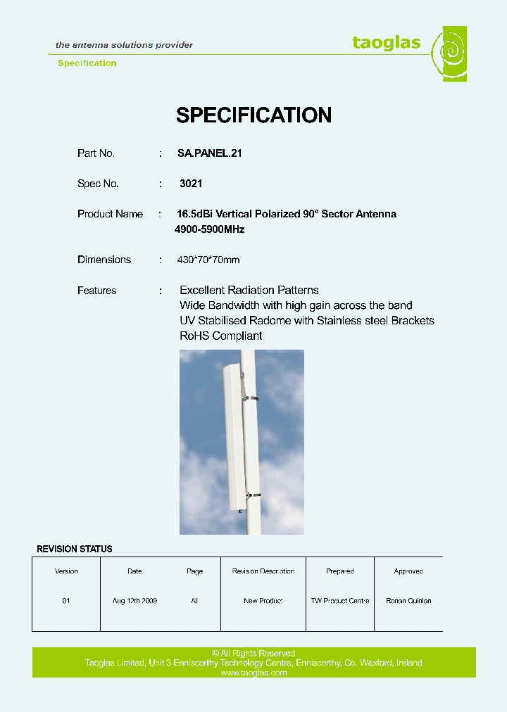 SAPANEL21_8042442.PDF Datasheet