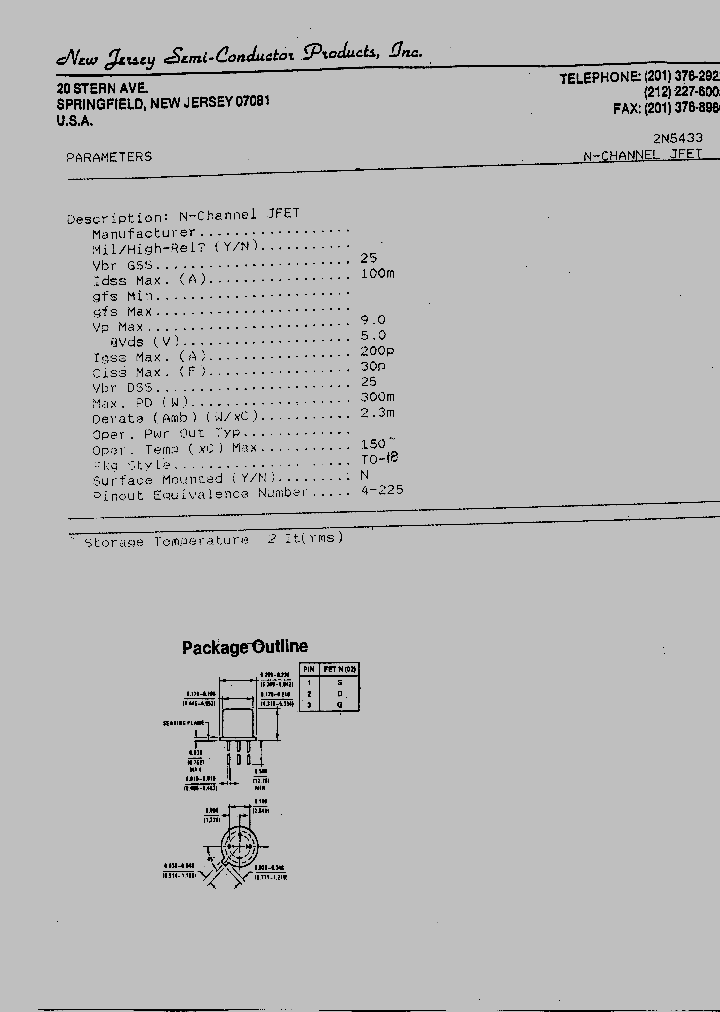 2N5433_8044074.PDF Datasheet