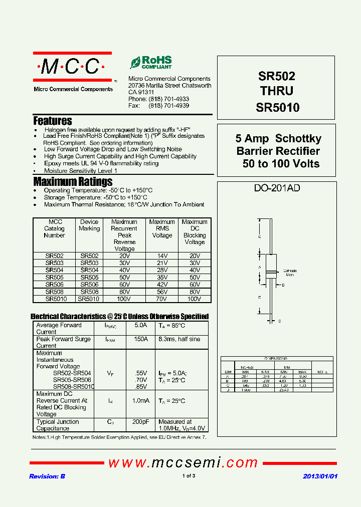 SR5010-TP_8048895.PDF Datasheet