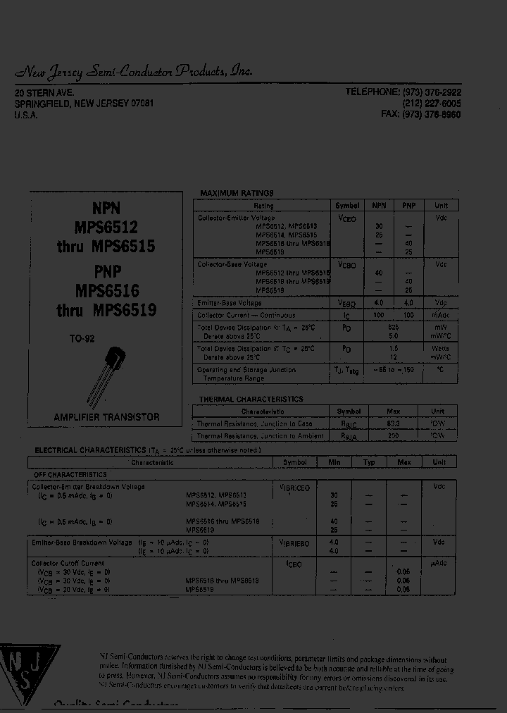 MPS6512_8055910.PDF Datasheet