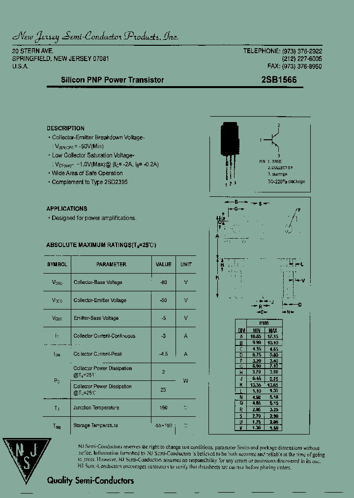 2SB1566_8057568.PDF Datasheet