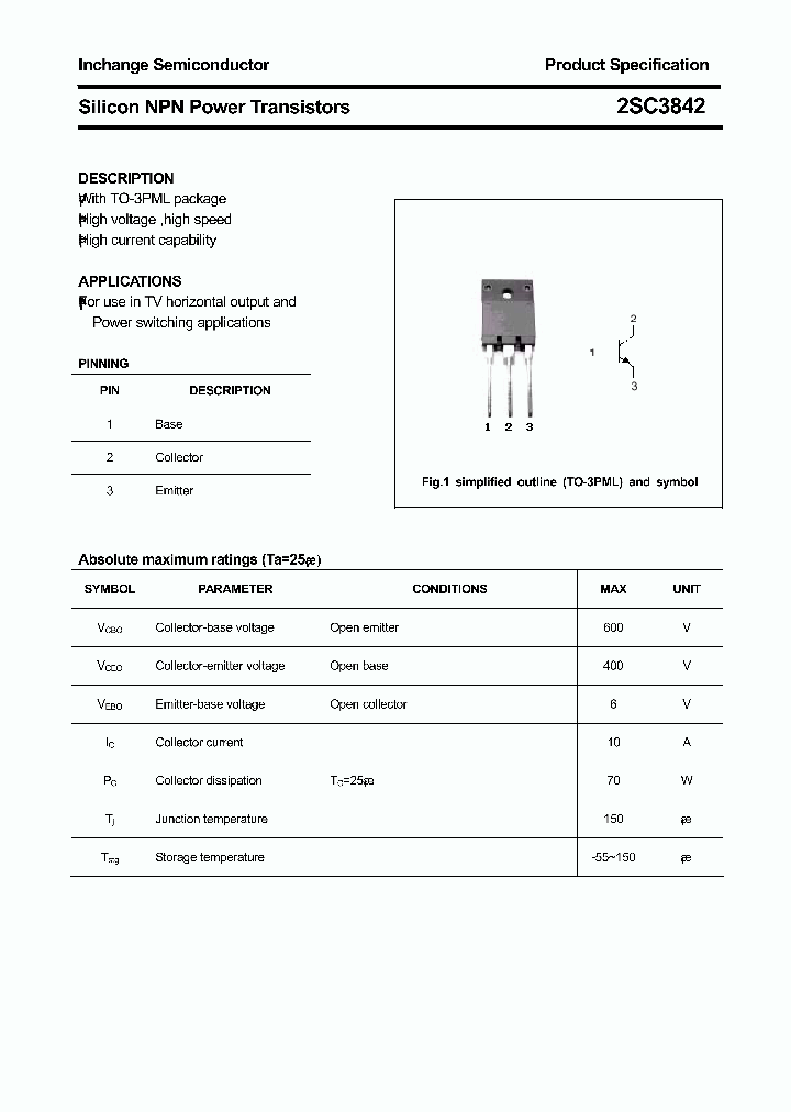 2SC3842_8061012.PDF Datasheet