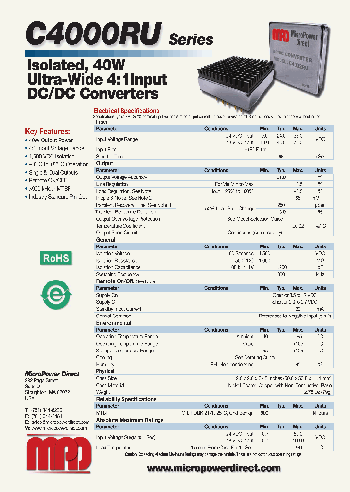 C4000RU_8064387.PDF Datasheet