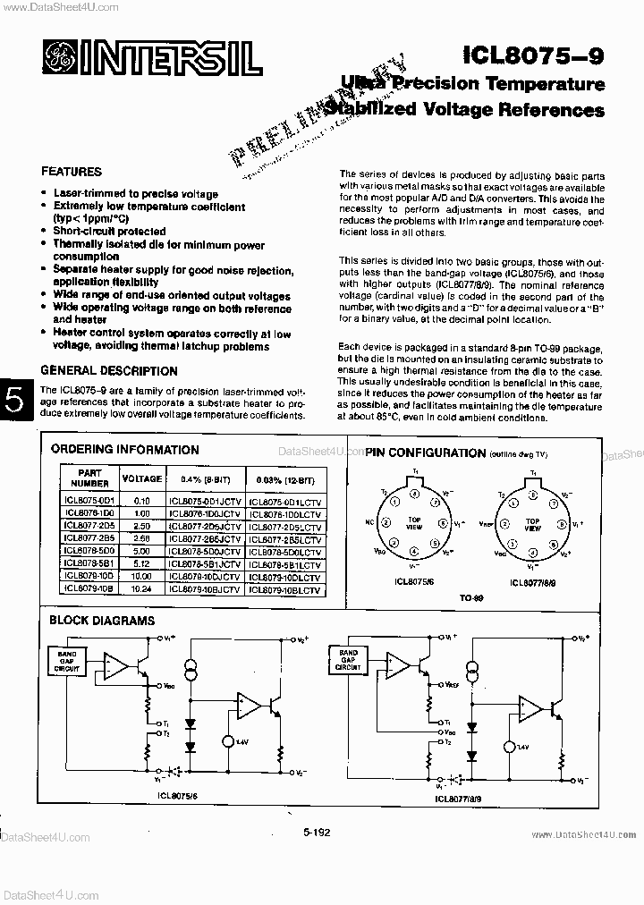 ICL8075_7809975.PDF Datasheet