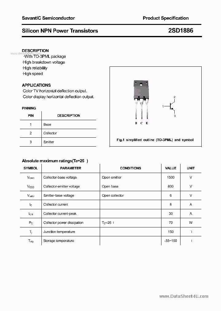 2SD1886_7814623.PDF Datasheet