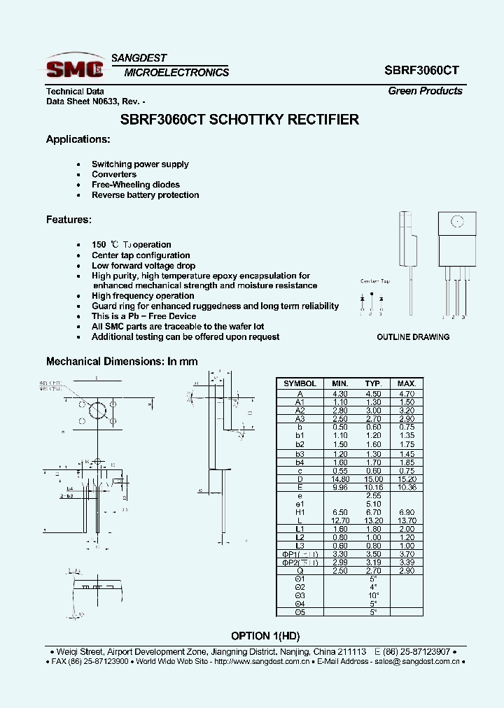 SBRF3060CT_8070892.PDF Datasheet