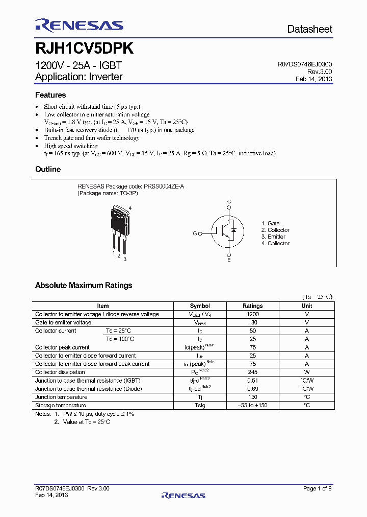 RJH1CV5DPK-15_8071628.PDF Datasheet